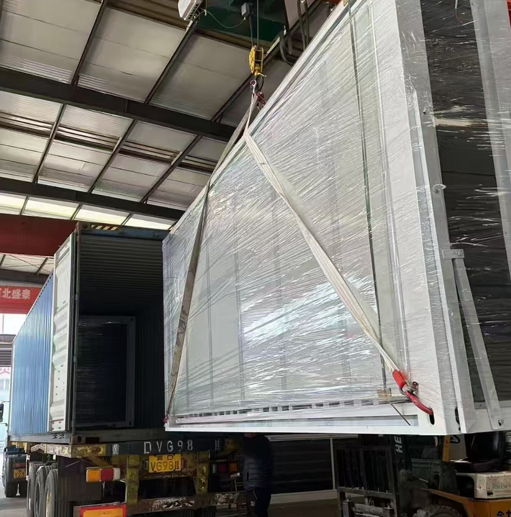 活動房屋快拼箱出口國外時的物流包裝要怎么做？